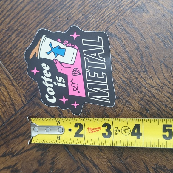 Lot of 9 Dutch Bros Stickers Music Themed - Picture 8 of 10